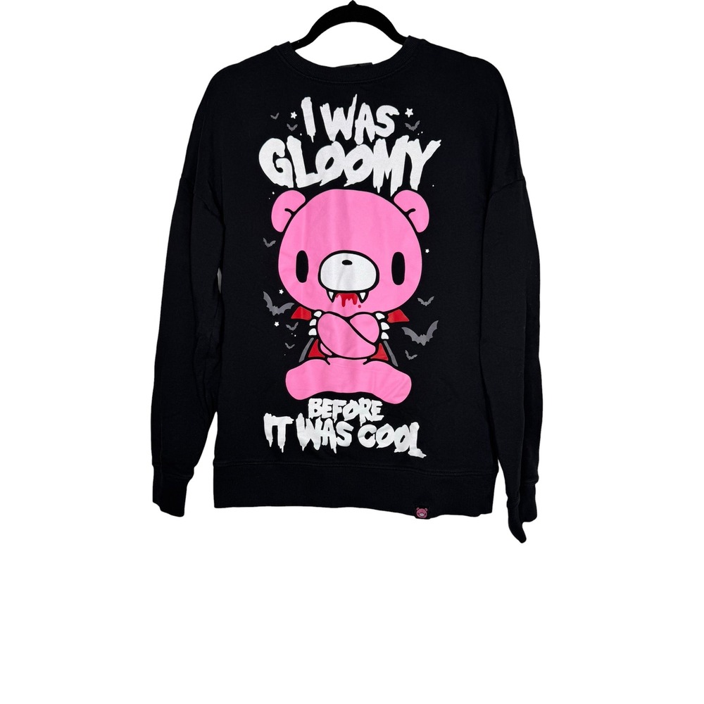 Killstar x Gloomy The Naughty Grizzly Sweatshirt Vampire Graphic Pullover Small